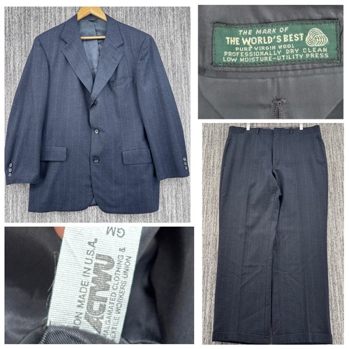 Vtg men navy blue - navy,