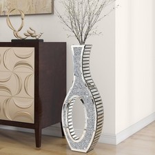 XL Crushed Diamond Floor Vases