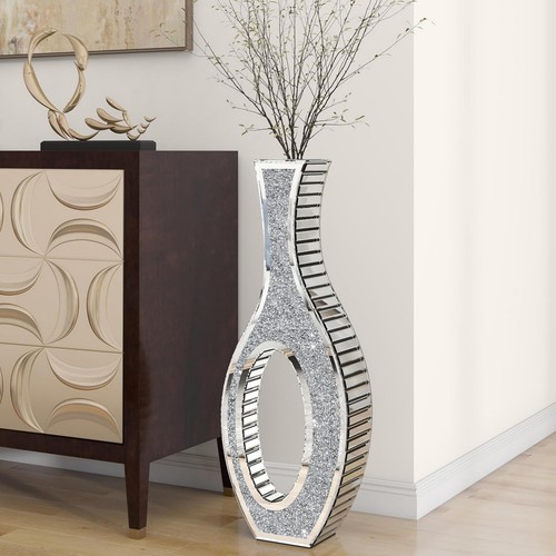Crushed diamond floor vases - xl,