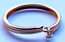 HALF SOVEREIGN MOUNT 9CT GOLD