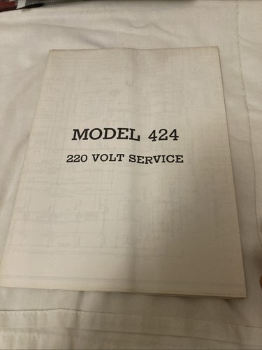 Rock ola model 424 - 424, wiring