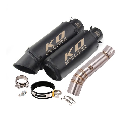 Exhaust tips 51mm muffler - tips,