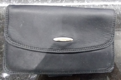 Vintage black leather tula - vintage,