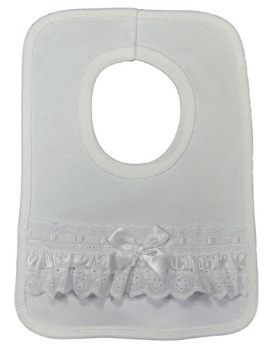 Baby bib frilly - baby,