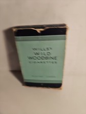 Wills's Wild Woodbine Cigarettes Plastic Coated Playing Cards Used- RARE