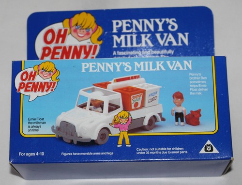 Penny milk van - penny's,