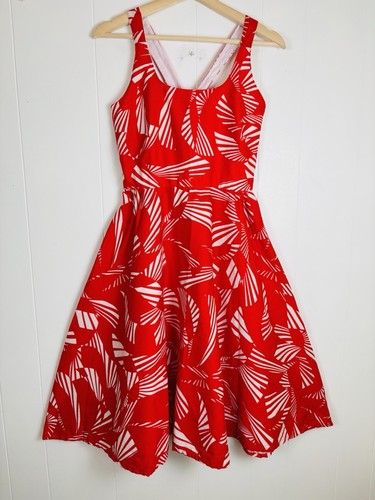 Vtg handmade small red - handmade,