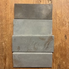 Small Dalmore Blue Slipstones x4 Sharpening Stone (No2)