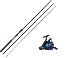 12 ft  Float / Match Fishing Rod & Shakespeare  Reel + Line