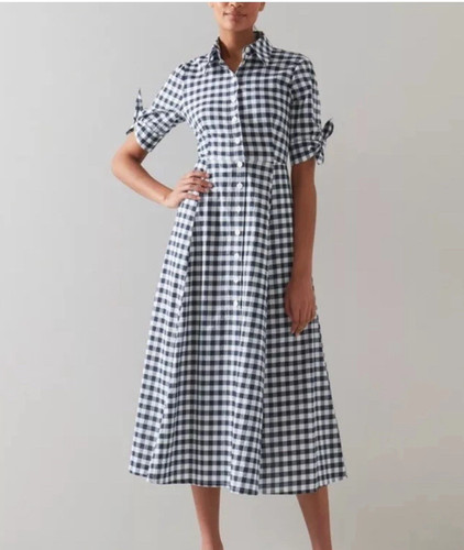 Bennett saffron gingham - lk,