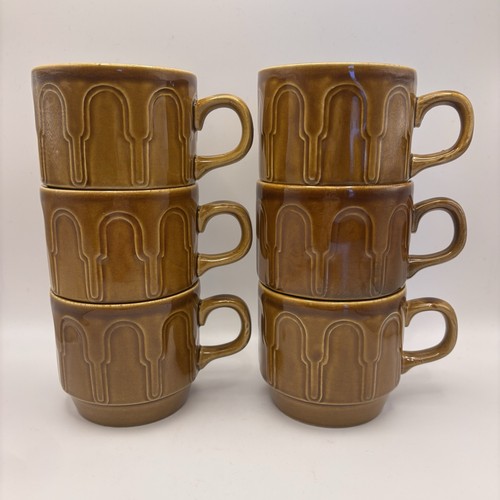Vintage biltons mug set - x6,