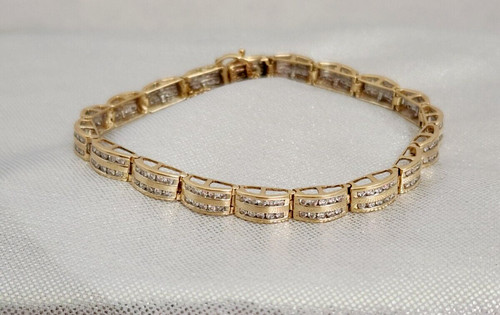 14k yellow gold finish 5ct - gold,
