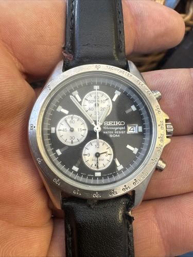 Seiko chronograph watch panda - chronograph,