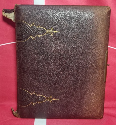 Antique victorian photo album - antique,