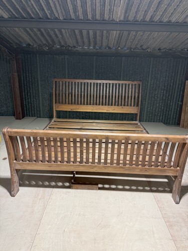 Super king sleigh bed - sleigh,