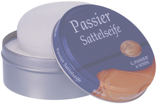 Passier leather saddle - passier, soap