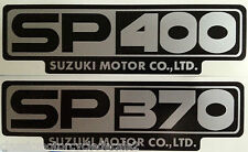 SUZUKI SP370 SP400 SIDE PANEL DECALS 