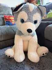 Extra Large Husky Teddy Bear