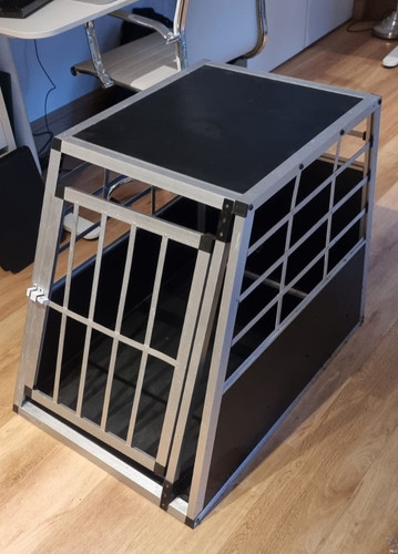 Pet cage car crate aluminium - car,