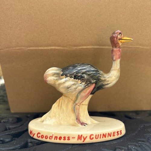 Carlton ware guinness - carlton, ostrich