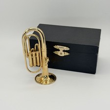 Vintage Miniature Tuba & Case