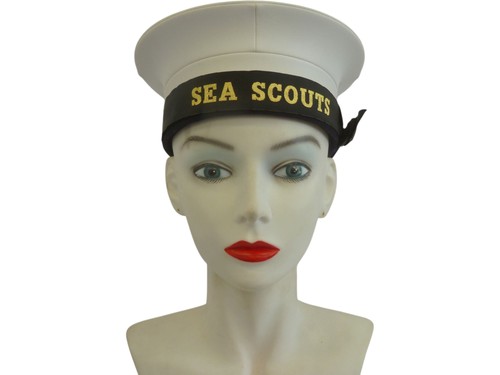Sea scouts white sailor hat - sea,