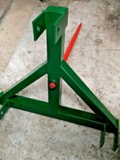 BALE SPIKE TINES TRACTOR ATTACHMENT 3 POINT LINKAGE CAT 1/ 2 FRONT REAR LOADER