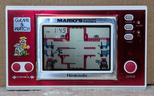 Nintendo game watch mario s - game, mario's