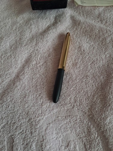 Fisher matte black and - and, brass