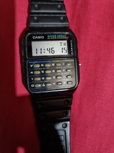 Casio digital calculator - ca-55,