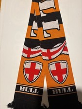 HULL FOOTBALL SCARF FOOTBALL