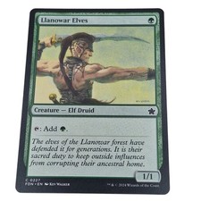 Llanowar Elves C 0227 MTG Magic The Gathering Foundations Card 2024