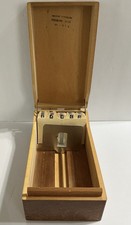 Vintage 1978 Oak Wood Dovetail