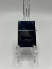 Zippo Silver Lighter ‘ The Studmuffin’ ‘Dave’ – Used Joke Lighter Present