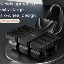 Roller Exercise Wheel Abdominal Core Strength Workout Muscle Cruncher