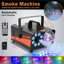 600W Fog Smoke Machine 8 LED