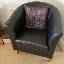 Leather Tub Chair