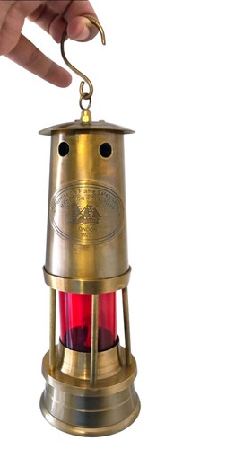 Antique brass miner oil - antique,