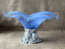 “La Bomboniera” Blue Glass Bowl Centrepiece
