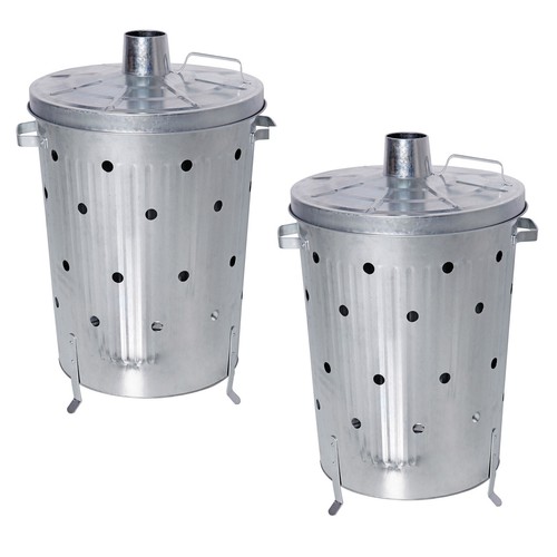 Incineration bin 75l metal - 75l,