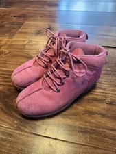 Kangol Pink suede Boots Size 5