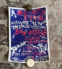 Sex Pistols Clash Buzzcocks