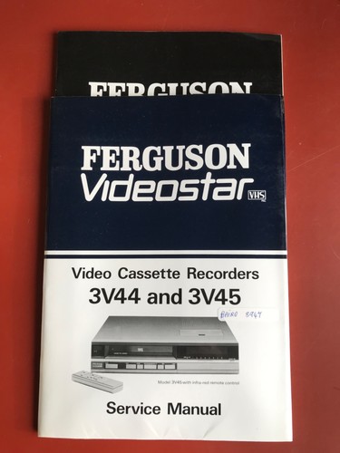 Ferguson videostar 3v44 3v45 - ferguson,