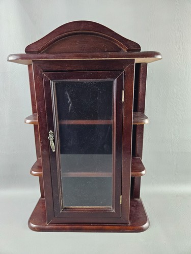 Vintage wood tier glass - wood,