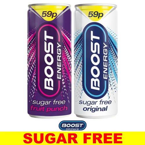 Boost energy drink - energy, sugar
