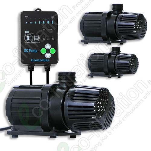 Variable flow pond pump for - pond,