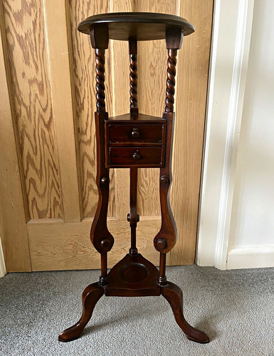 Mahogany vintage plant - vintage, stand