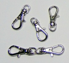 12 Small Metal Lanyard SWIVEL