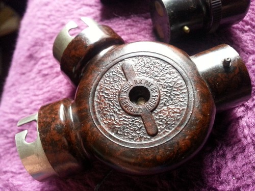 Bakelite electrical double - electrical,