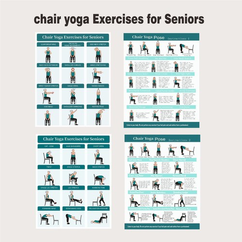 Chair yoga exercise - chair, for